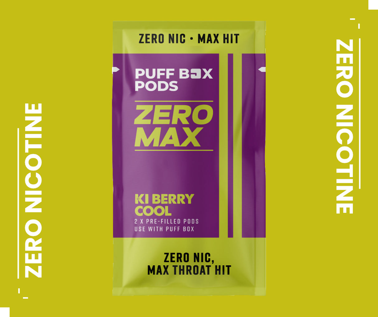 Zero Max - Ki Berry Cool Nicotine Free Vape