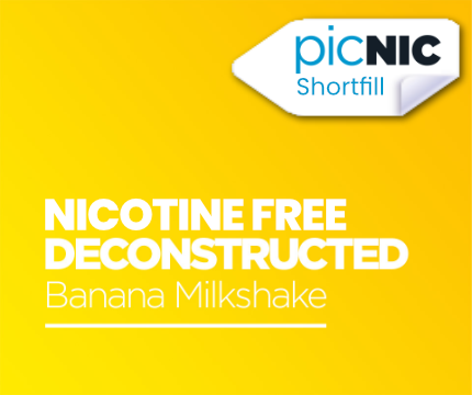 Banana Milkshake Nicotine Free Vape Juice