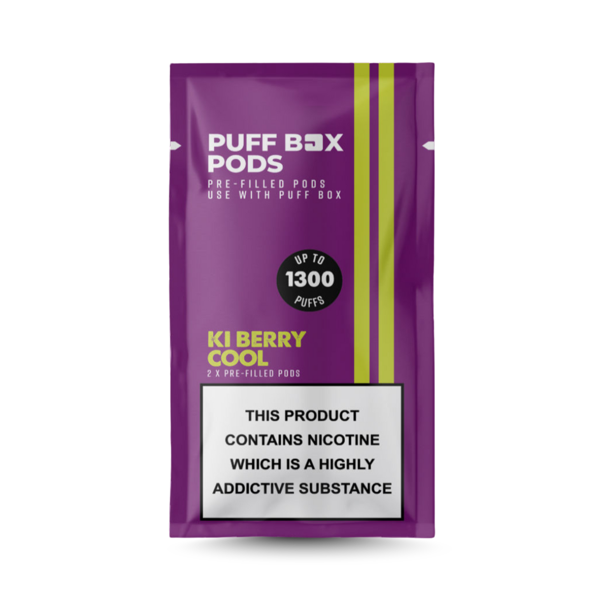 Puff Box Refill 20mg - Twin Pack - Ki Berry Cool