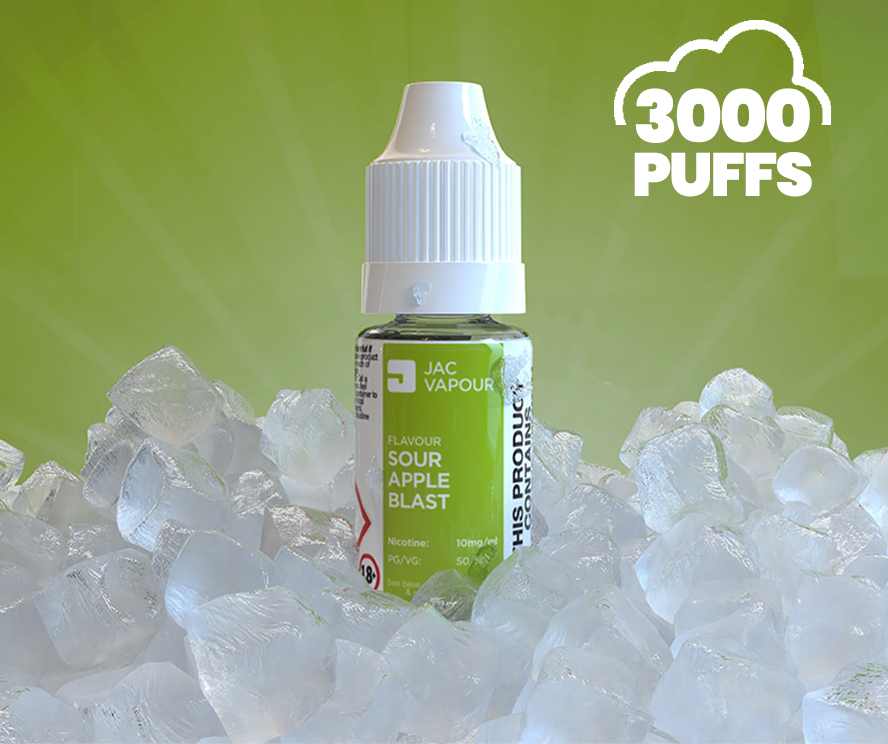 Sour Apple Blast Ice Vape 3000 Puffs