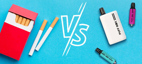 What's Actually in a Cigarette vs a Vape