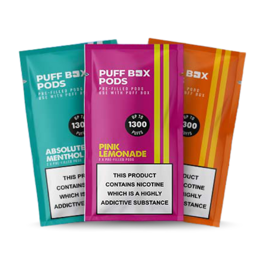Puff Box Prefilled Pods