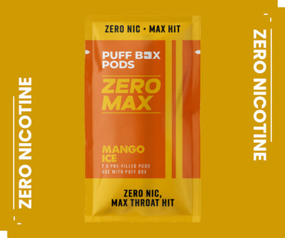 Zero Max - Mango Ice Nicotine Free Vape
