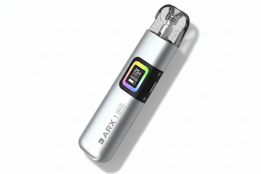 ARX 1 Pro refillable pod device on white background with shadow