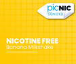 Banana Milkshake Nicotine Free 50ml Vape Juice
