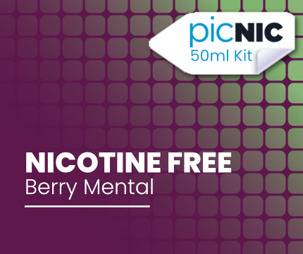 Berry Mental Nicotine Free 50ml Vape Juice