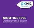 Blackcurrant Squash Nicotine Free 50ml Vape Juice