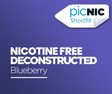 Nicotine Free Blueberry Shortfill