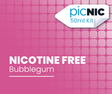 Bubblegum Nicotine Free 50ml Vape Juice