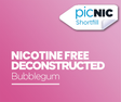 Bubblegum Nicotine Free Vape Juice