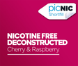 Cherry & Raspberry Nicotine Free Vape Juice
