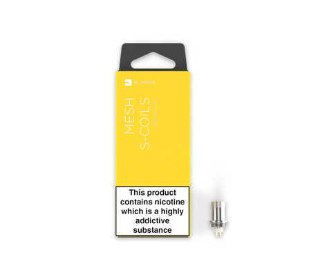 S-Coil Mesh (MTL / RDL) - 0.8Ohm (4 Pack)