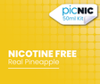 Real Pineapple Nicotine Free 50ml Vape Juice