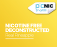 Real Pineapple Nicotine Free Vape Juice