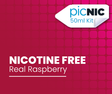 Real Raspberry Nicotine Free 50ml Vape Juice