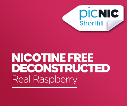 Real Raspberry Nicotine Free Vape Juice