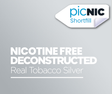Real Tobacco Silver Nicotine Free Vape Juice