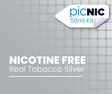 Real Tobacco Silver Nicotine Free 50ml Vape Juice