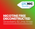 Strawberry & Lime Anise Nicotine Free Vape Juice