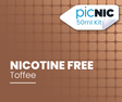 Toffee Nicotine Free 50ml Vape Juice