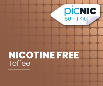 Toffee Nicotine Free 50ml Vape Juice