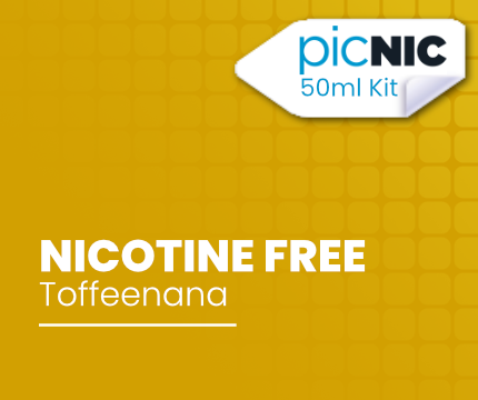 Banana & Toffee Nicotine Free 50ml Vape Juice