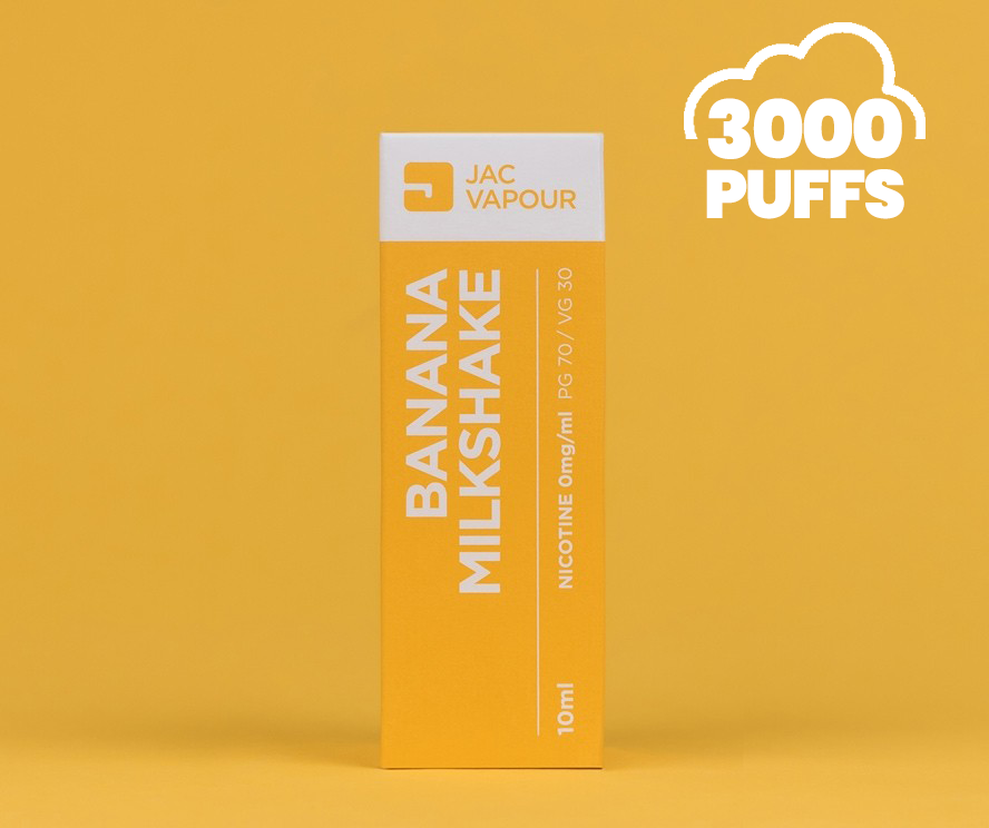 Banana Milkshake Premium E Liquid 3000 puffs