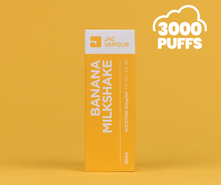 Banana Milkshake Premium E Liquid 3000 puffs