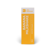 A 10ml box of JAC Vapour Banana Milkshake PG70 VG30 e-liquid, featuring a bright yellow and white packaging design with vertical text.

