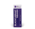 A 10ml e-liquid box packaging for blackcurrant squash flavour in high PG base and 12mg nicotine strength. Quality purple design.