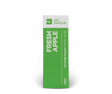 A 10ml Fresh Apple e-liquid with base VG 70% and 3mg nicotine strength, in a bright green box packaging with white text.