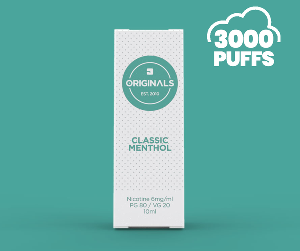 JAC Originals - Classic Menthol E Liquid | E Liquids | JAC Vapour JAC Originals - Classic Menthol E Liquid | E Liquids | JAC Vapour