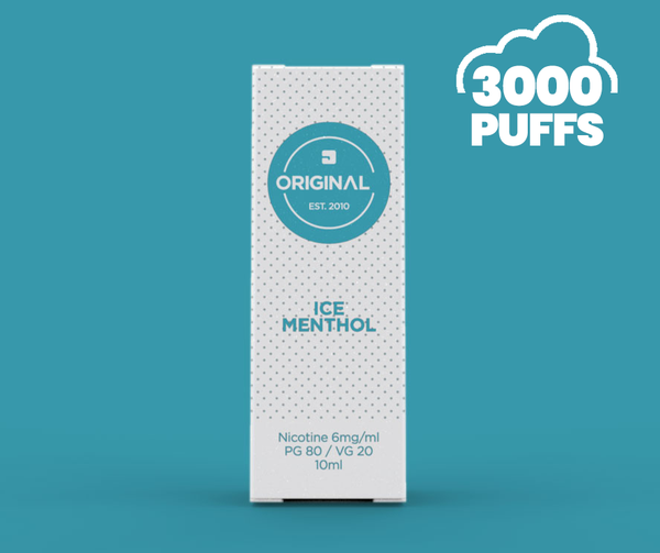 JAC Originals - Ice Menthol E Liquid | E Liquids | JAC Vapour