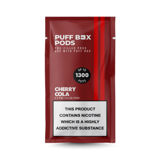 Puff Box Refill 20mg - Twin Pack - Cherry Cola