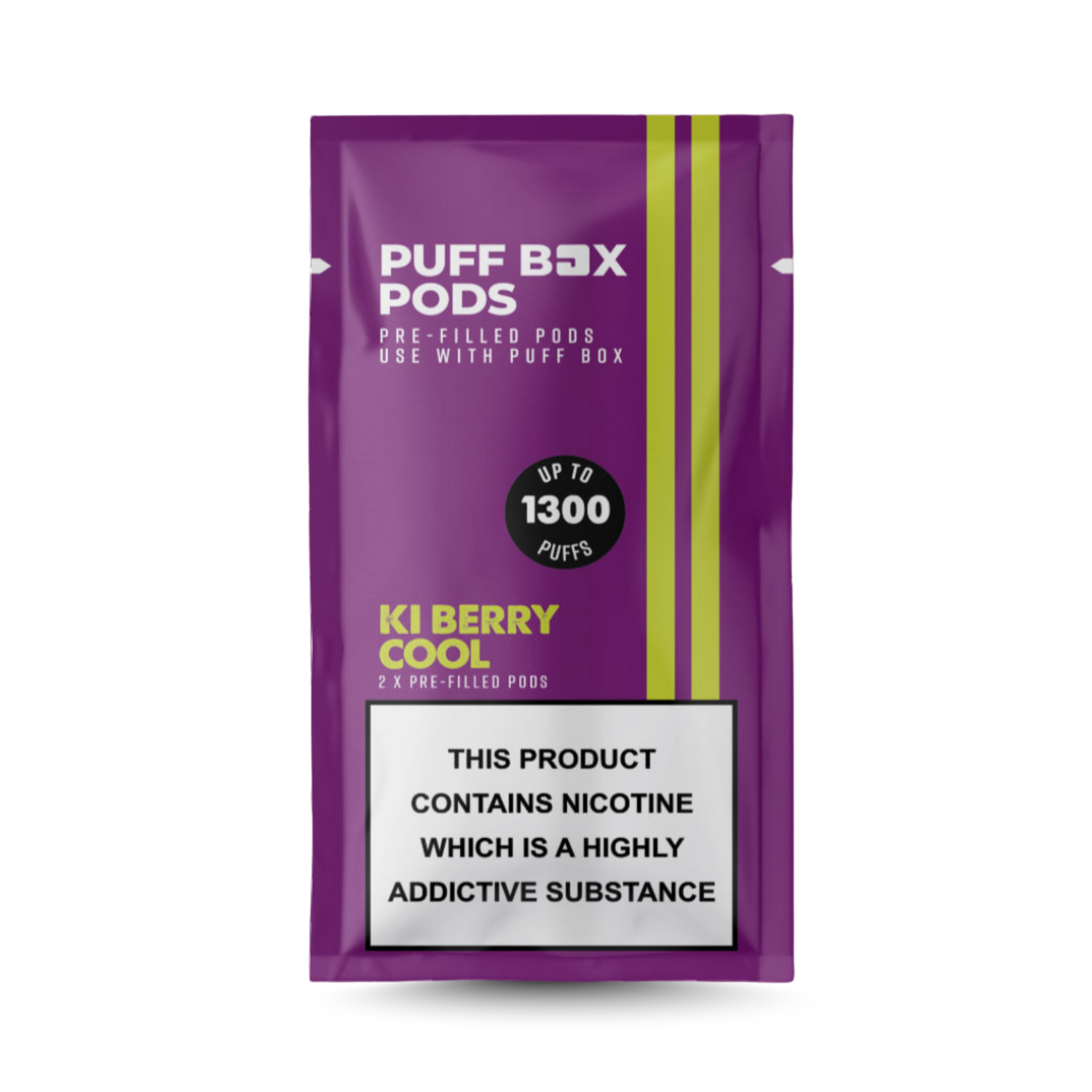 Puff Box Refill 20mg - Twin Pack - Ki Berry Cool