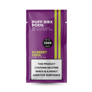 Puff Box Refill 20mg - Twin Pack - Ki Berry Cool