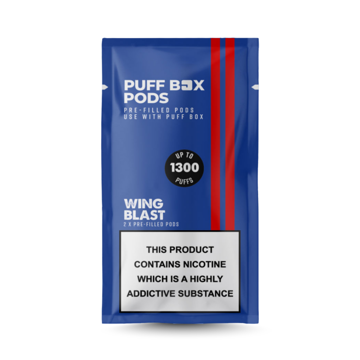 Puff Box Refill 20mg - Twin Pack - Wings Blast