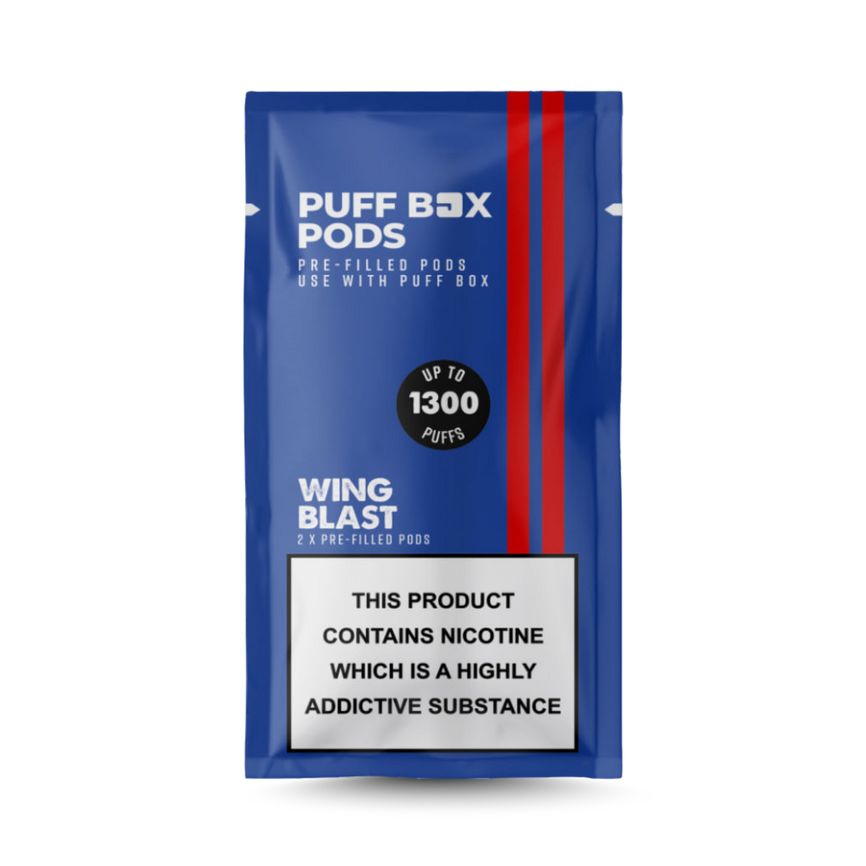 Puff Box Refill 20mg - Twin Pack - Wings Blast