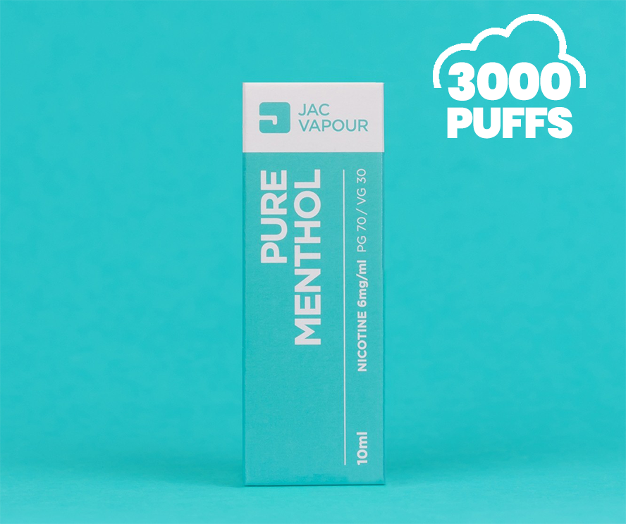 Pure Menthol Premium E Liquid 3000 puffs