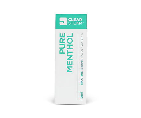 Clear Steam Pure Menthol 10ml e-liquid
