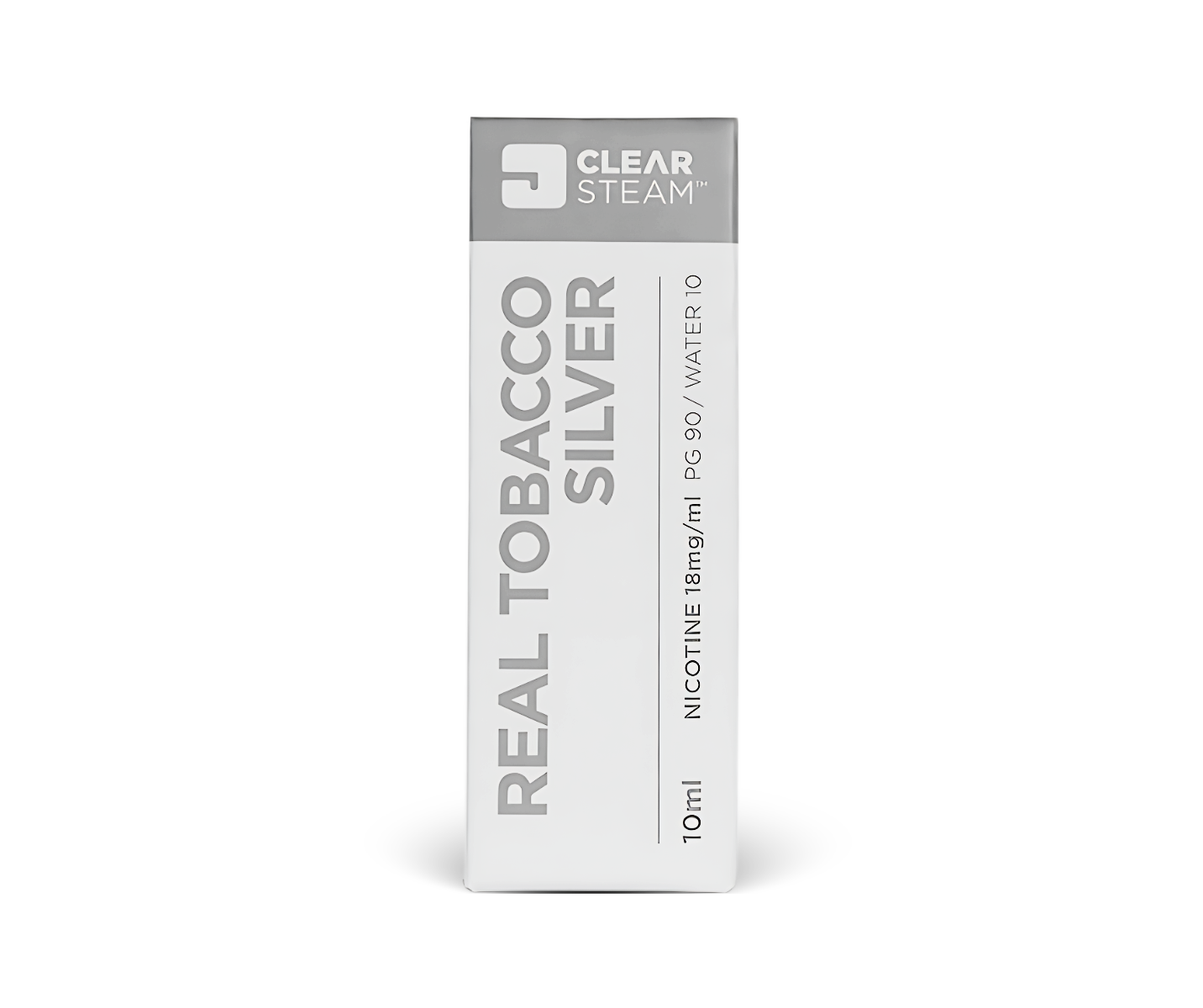 Clear Steam Real Tobacco Silver e-liquid 10ml
