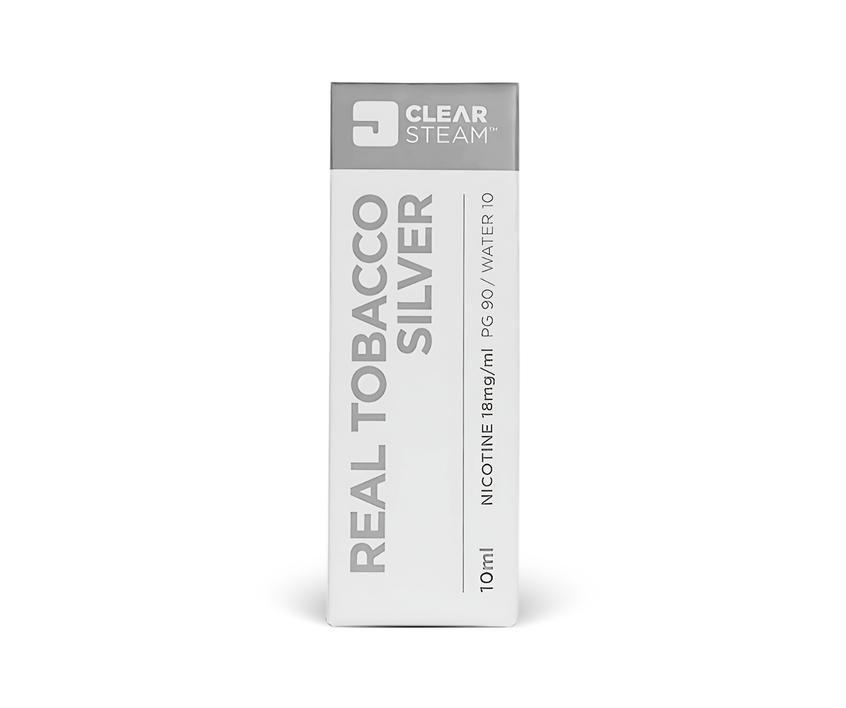 Clear Steam Real Tobacco Silver e-liquid 10ml