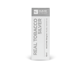 Clear Steam Real Tobacco Silver e-liquid 10ml
