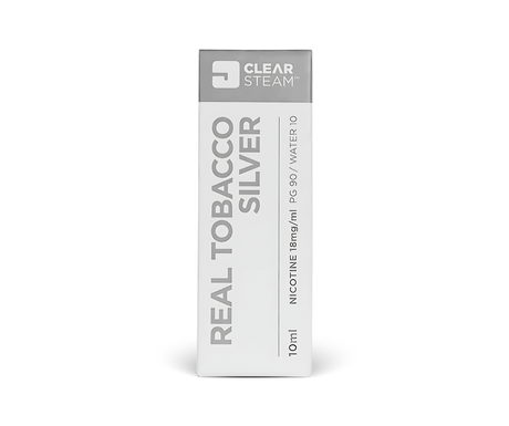Clear Steam Real Tobacco Silver e-liquid 10ml