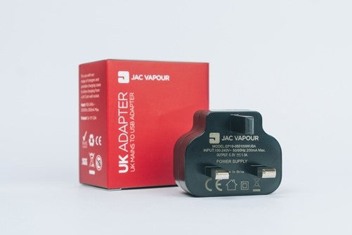USB to mains adapter UK 500ma | Vape Accessories