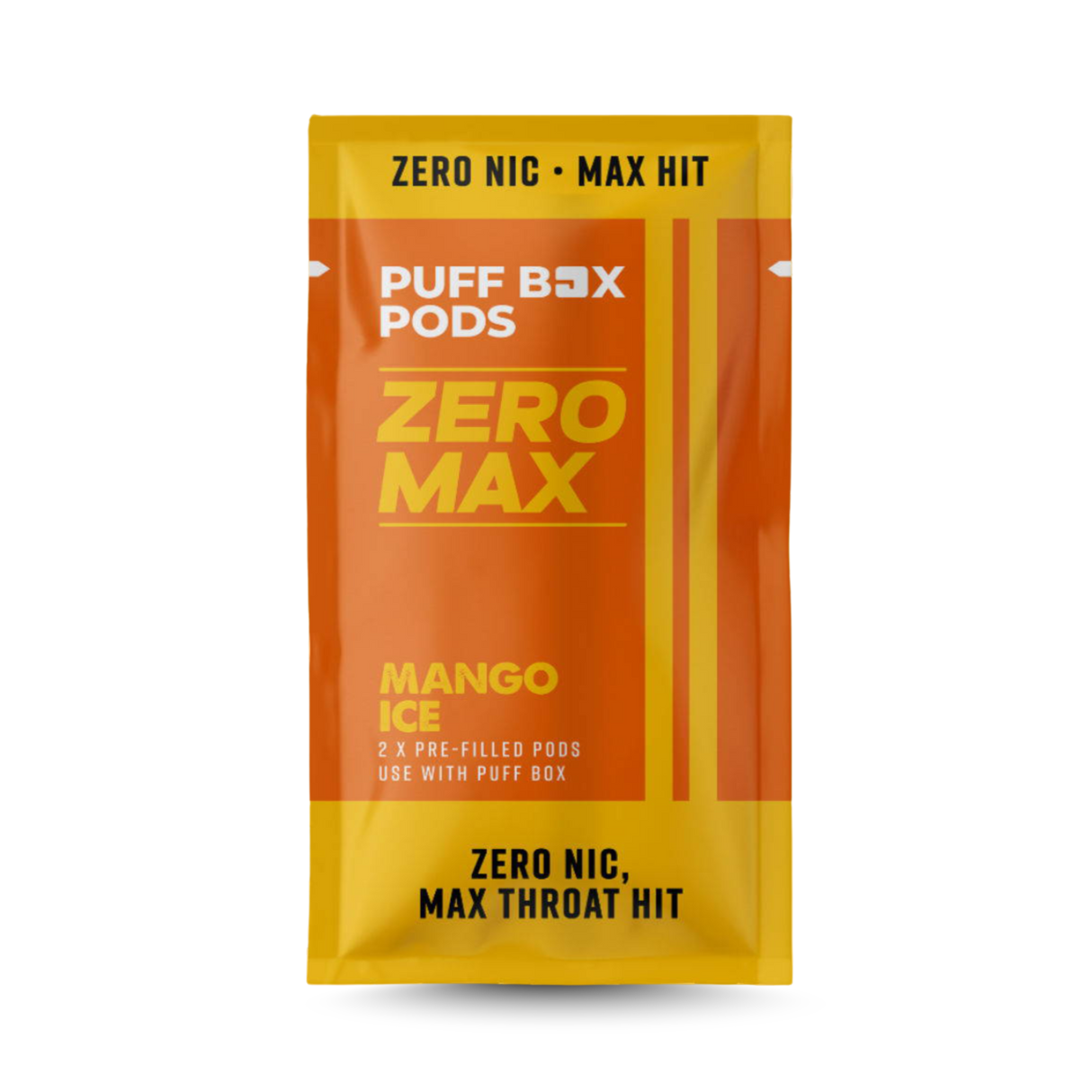 Puff Box Pods Zero Max Mango Ice packaging