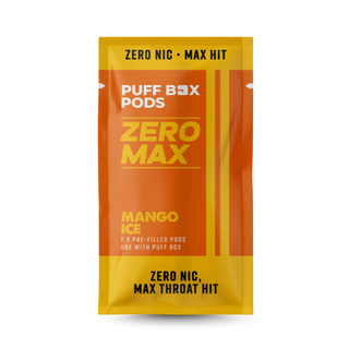 ZERO MAX Refill 0mg - Twin Pack - Mango Ice