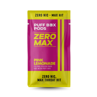 ZERO MAX Refill 0mg - Twin Pack - Pink Lemonade